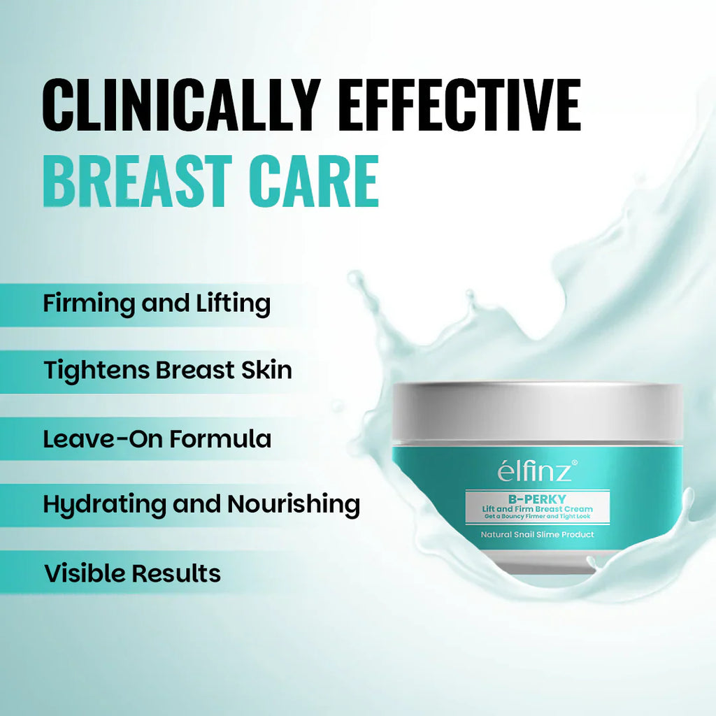 Tighten & Shape Saggy Breasts Naturally with Snail Slime